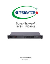 Supermicro SuperServer SYS-111AD-HN2 User Manual