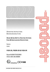 THERMOCOAX ISOPAD FIDR-SR Series Operating Instructions Manual