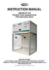 Safelab AIRONE FC 750 Instruction Manual