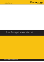 Puredrive Pure Storage Installer Manual