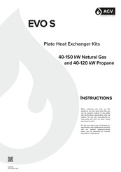 ACV EVO S 70 Instructions Manual