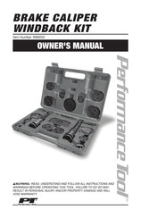 Performance Tool W89202 Owner's Manual