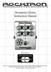 Rocktron Dreamstar Chorus Instruction Manual