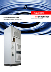 Schaffner ECOsine active FN3430-200-400-4 Operating And Installation Instructions