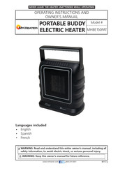 Mr. Heater MHBE150FAT Operating Instructions And Owner's Manual