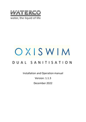 Waterco OXISWIM Installation And Operation Manual