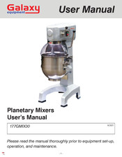 Galaxy Equipment 177GMIX30 User Manual