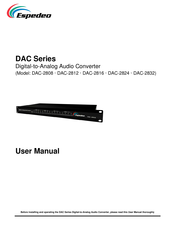 Espedeo DAC Series User Manual