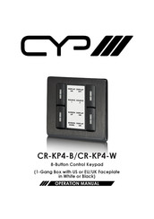 CYP CR-KP4-B Operation Manual