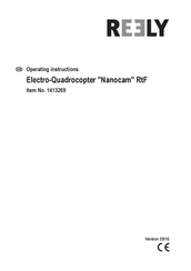 Reely Nanocam RtF Operating Instructions Manual