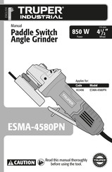 Truper ESMA-4580PN Manual