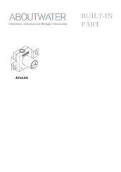 ABOUTWATER A763AU Instructions Manual