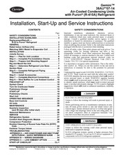 Carrier Gemini 38AU 07-14 Series Installation, Start-Up And Service Instructions Manual