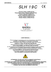 Gacell SLH 19C User Manual