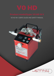 Jetting V0 HD 18 V User's Manual & Safety Manual