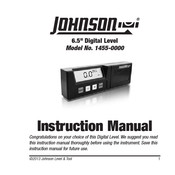 Johnson Level & Tool 1455-0000 Instruction Manual