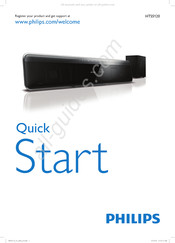 Philips HTS5120/55 Quick Start Manual