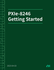 National Instruments PXIe-8246 Getting Started