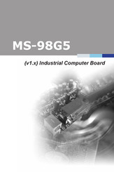 MSI MS-98G5 Manual