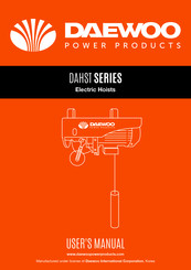 Daewoo DAHST300/600 User Manual