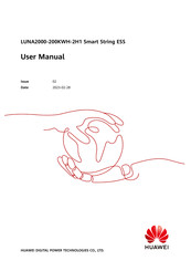 Huawei LUNA2000-200KWH-2H1 Smart String ESS User Manual