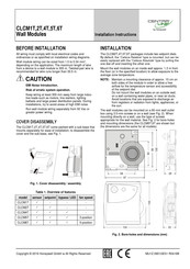 Honeywell CentraLine CLCM1T Installation Instructions Manual