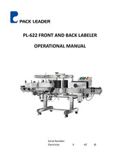 Pack Leader PL-622 Operational Manual