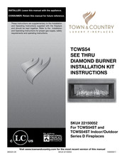 Town & Country Fireplaces 22150052 Instructions Manual