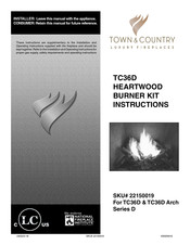 Town & Country Fireplaces 22150019 Instructions Manual