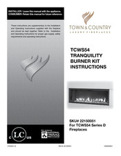 Town & Country Fireplaces 22150051 Instructions Manual