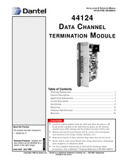 Dantel B11-44124-00 Manuals | ManualsLib