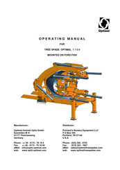 Optimal 1100 Operating Manual