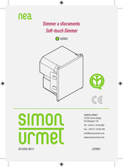 SIMON URMET NEA 14550/2 Manual