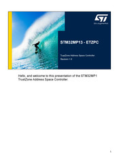 St STM32MP13-ETZPC Manual