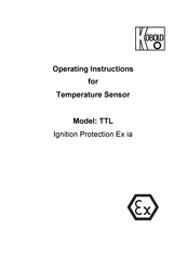 Kobold TTL-1F4 Operating Instructions Manual