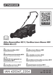 Parkside 420347 2204 Manuals | ManualsLib