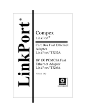 Compex LinkPort/TX16A Manual
