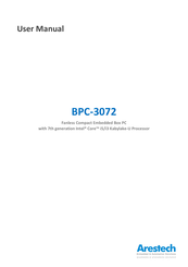 Arestech BPC-3072-1A1 User Manual