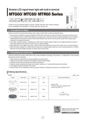 Qlight MC60-W-24 Manual
