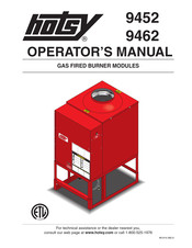 Hotsy 9452 Operator's Manual