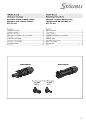 Staubli PV-KBT4-EVO ST Series Assembly Instructions Manual