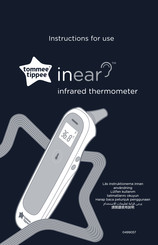 Tommee Tippee InEar JPD-FR302 Instructions For Use Manual
