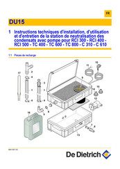 DeDietrich C 310 Manual
