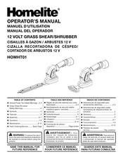 Homelite HOMHT01 Operator's Manual
