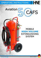 HNE Aviation CAFS 50 Operating Instructions Manual