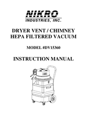 Nikro DV15360 Instruction Manual