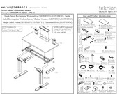 Teknion WWComplements WWCOMP HA Installation Manuals
