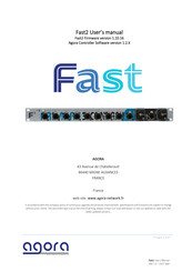 Agora FAST2-HRPS-OPTKMM-OPTKSM User Manual