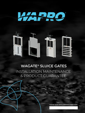 WAPRO WAGATE SLUICEPORT Installation & Maintenance