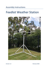 Pacific Data Systems Feedlot Weather Station Assembly Instructions Manual